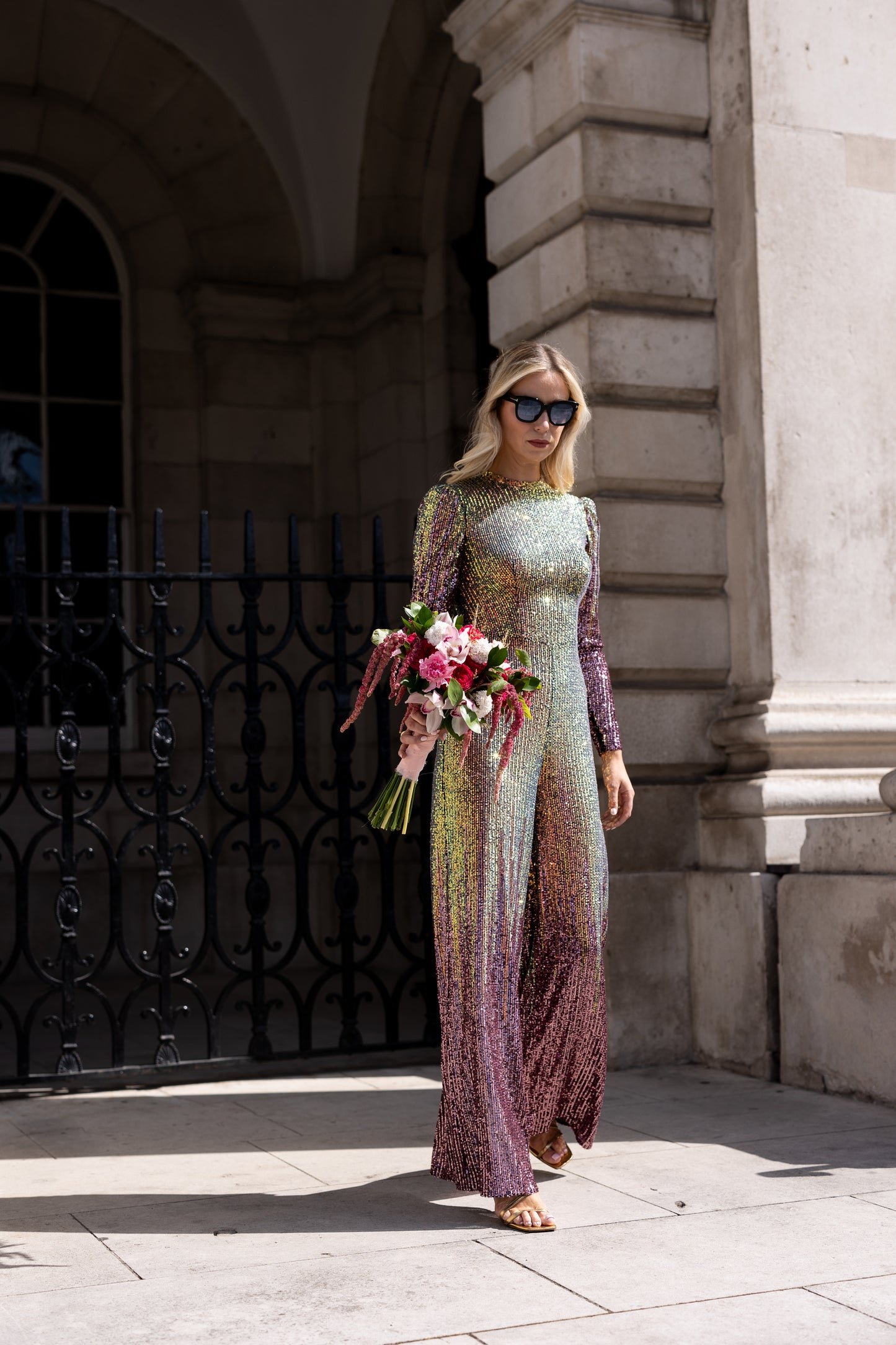 Sasha | Sequin Bridal Jumpsuit