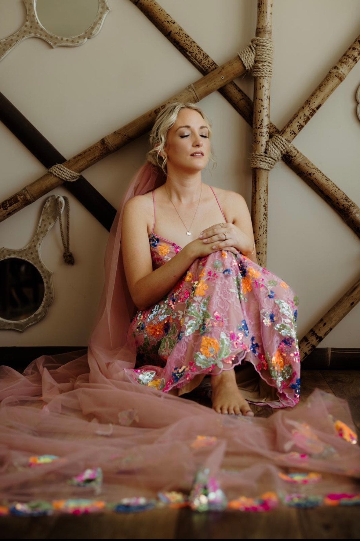 Non traditional bride in Ireland