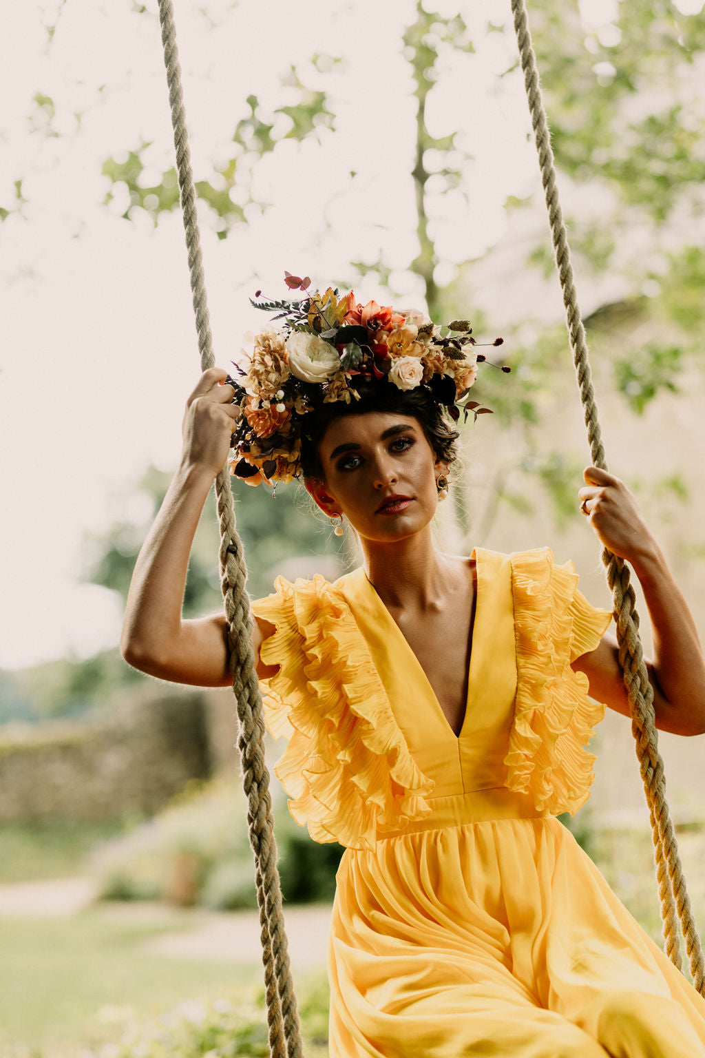 Butterfly | Radiant Yellow Wedding Dress