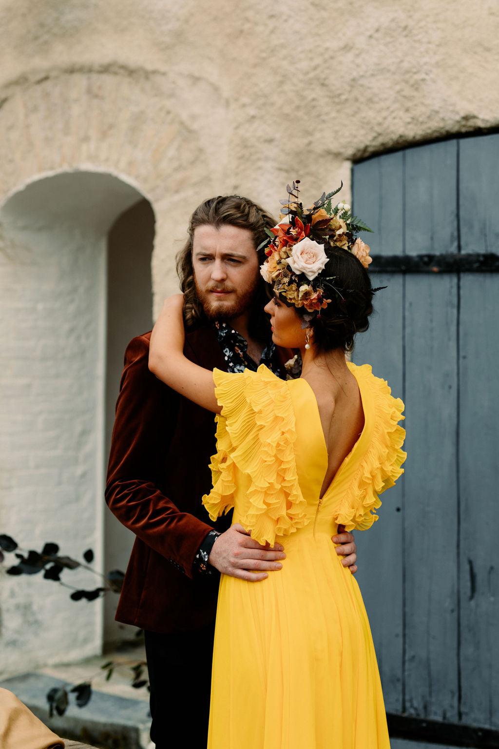 Butterfly | Radiant Yellow Wedding Dress