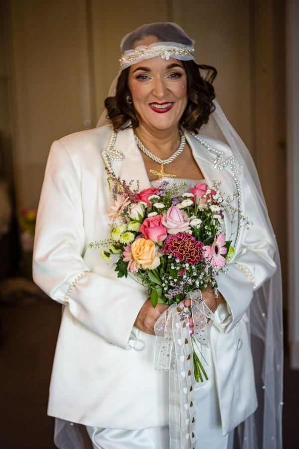 Real Mizz Rio bride on her wedding day