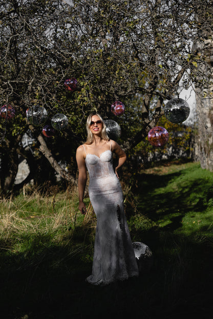 Fiadh - Chantilly Lace Wedding Dress