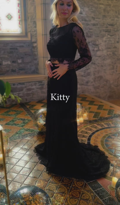 Kitty - Black Wedding Separates